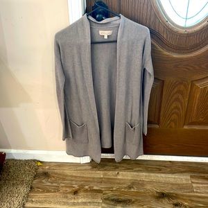 Philosophy Taupe Cardigan